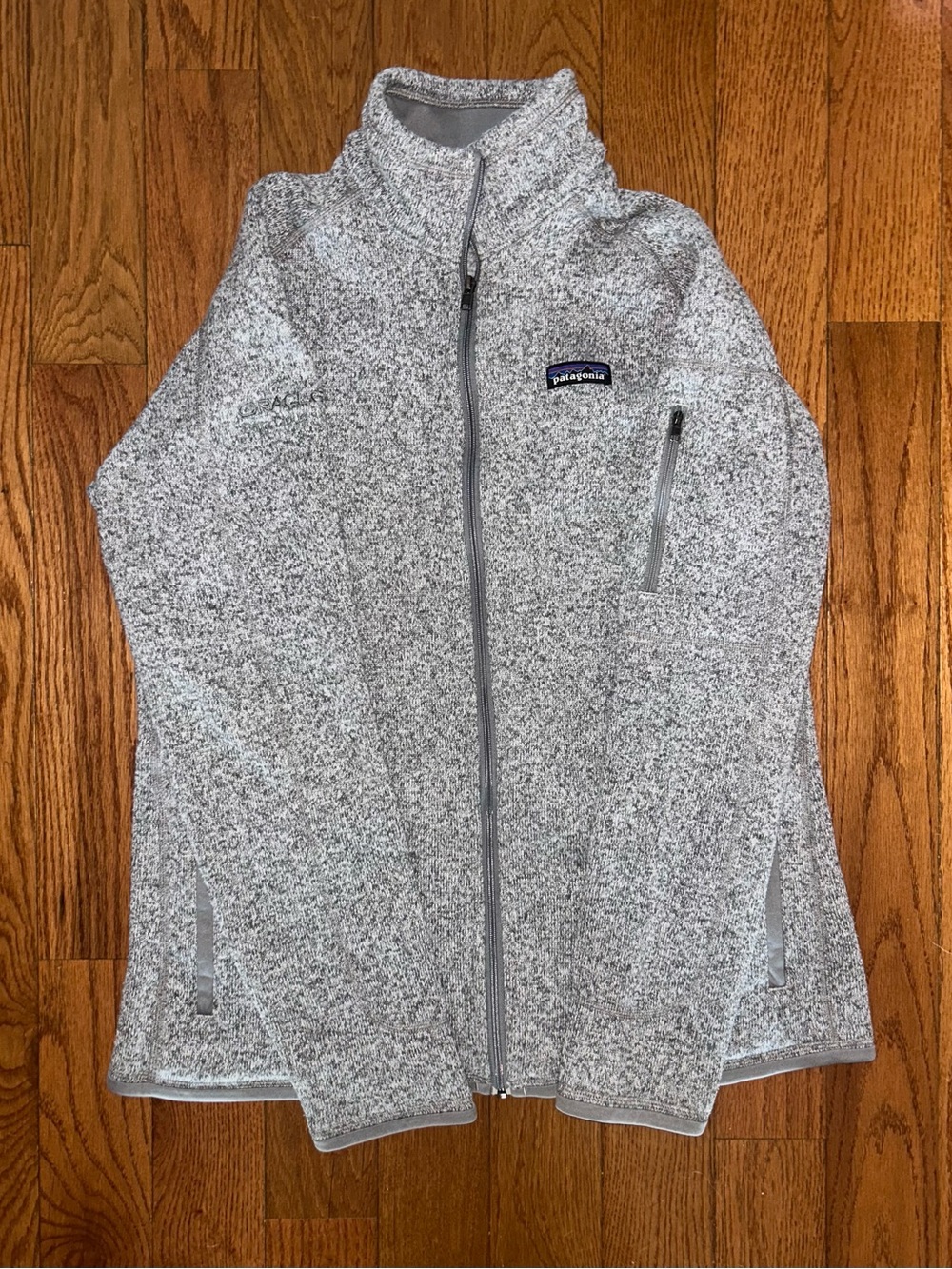 Patagonia Full Zip Grey Fleece Size XL